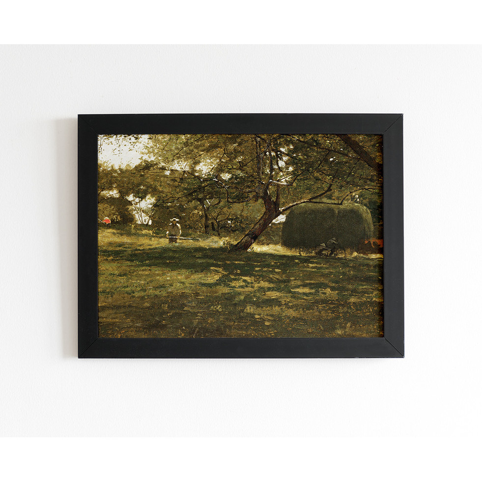Quadro Art Winslow Homer Cena de Colheita