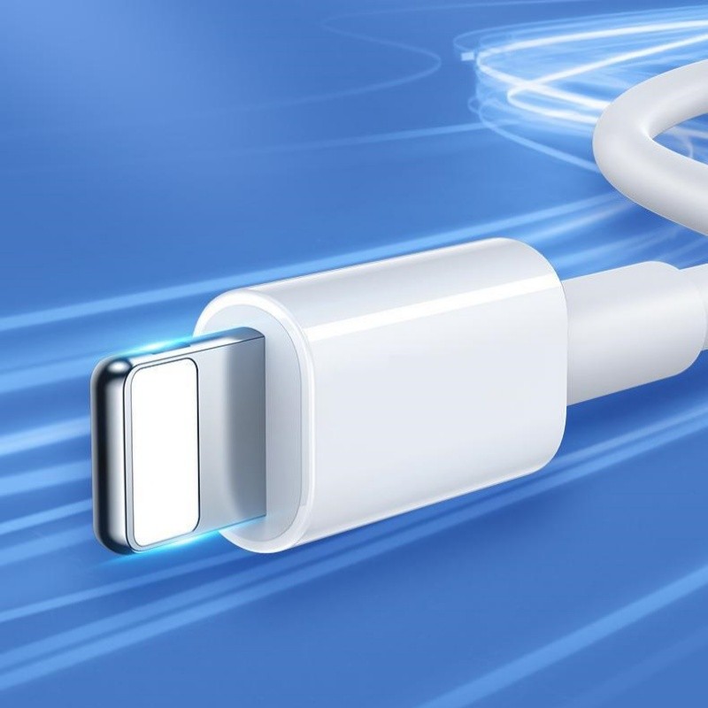 1 Kit Cabo Lightning 2M Preto - ElegâNcia Para O Seu Apple | 2M Black Lightning Cable - Elegance For Your Apple Device
