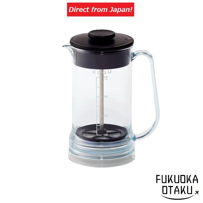KOGU Coffee Kogu Cafeteira French Press Resistente a Quebra Produzida no Japão