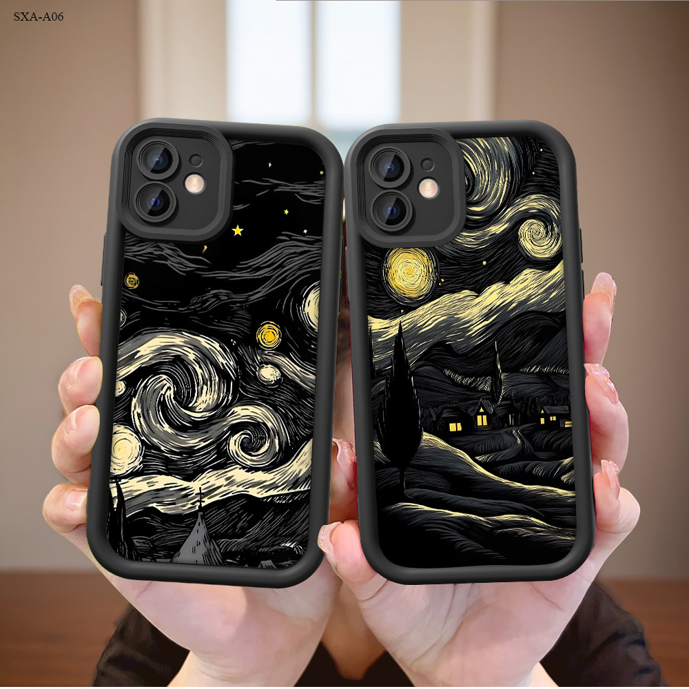 Capinha Case Samsung A06 A05 A05S A04E A03 A03S A02 A01 A10 A10S A11 A31 A51 A71 Core Preto Macio Para Capa TY5751