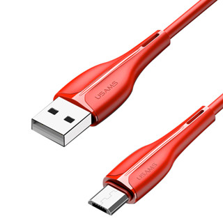 Cabo Usb Usams Usb A pra Micro Usb Máx. 2A 1 M Vermelho em Oferta na Shopee