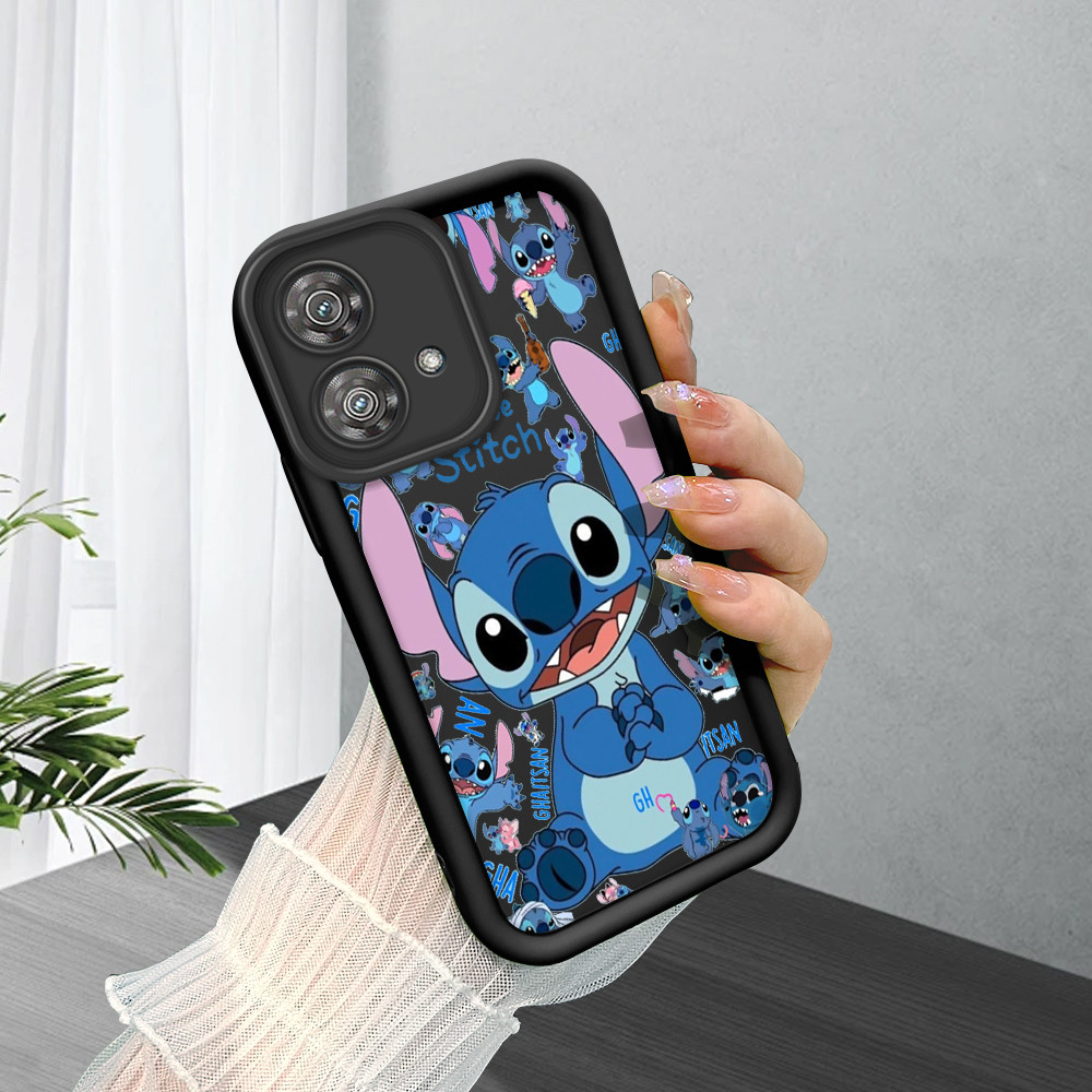 Capa Para Motorola Moto Edge 40 Neo 5G Capinha Stitch Silicone Macio Normal Case 5745 TYB