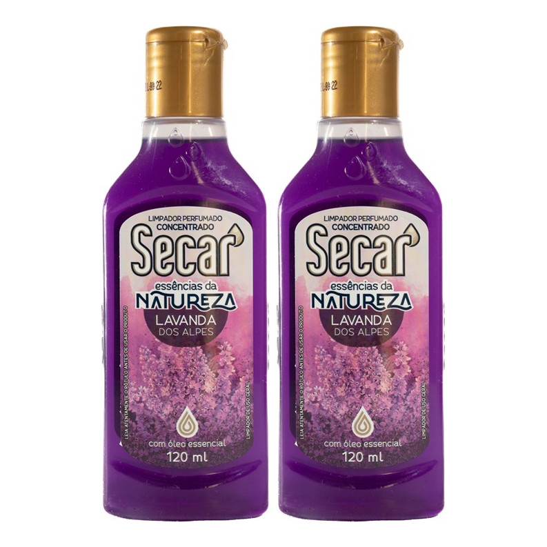 Limpador Perfumado Concentrado Secar 2un x 120ml Aromas em Oferta na Shopee