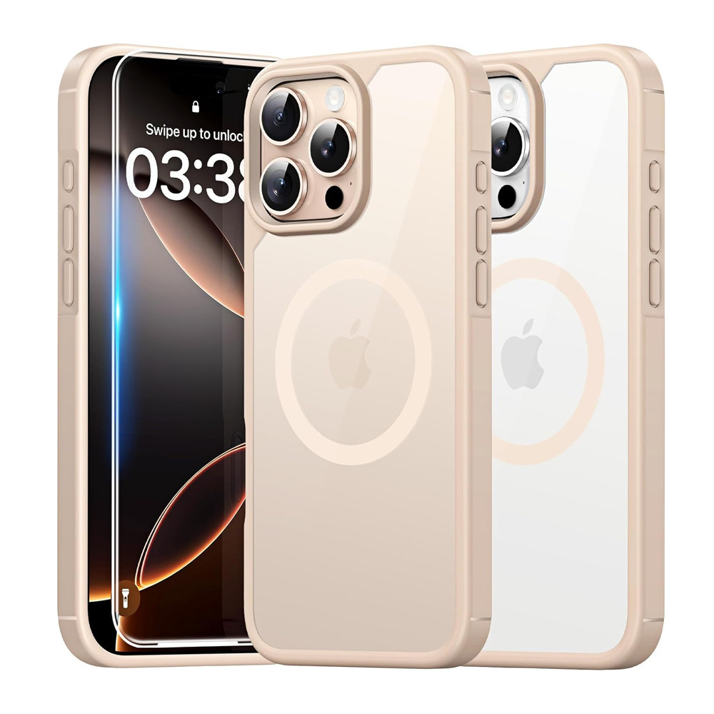 Tauri Capa iPhone 16 Pro Max 6.9 MagSafe Proteção Desert em Oferta na Shopee