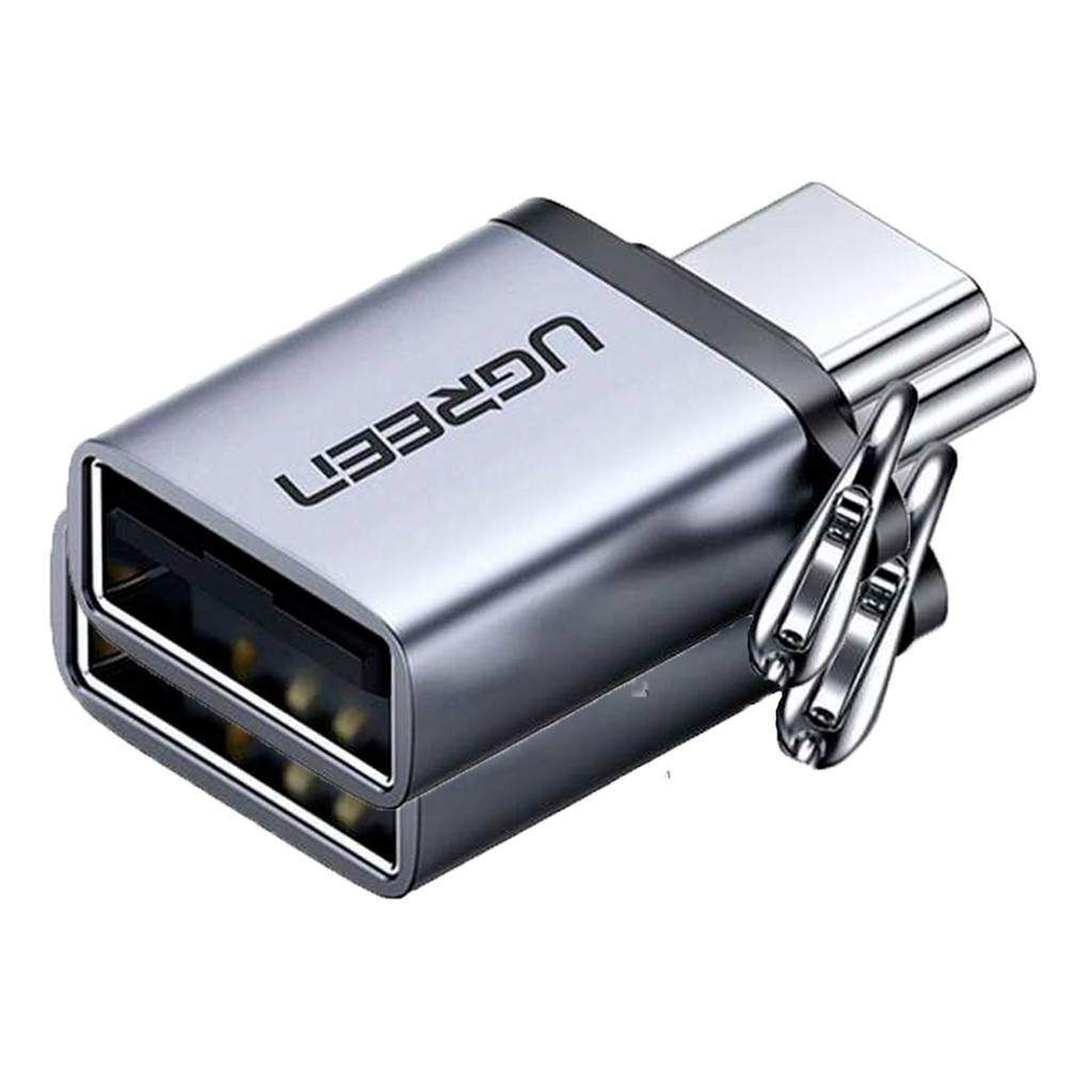 Adaptador Ugreen Usb Tipo C Macho para Usb 3.0 Fêmea Cinza 2 Unidades em Oferta na Shopee