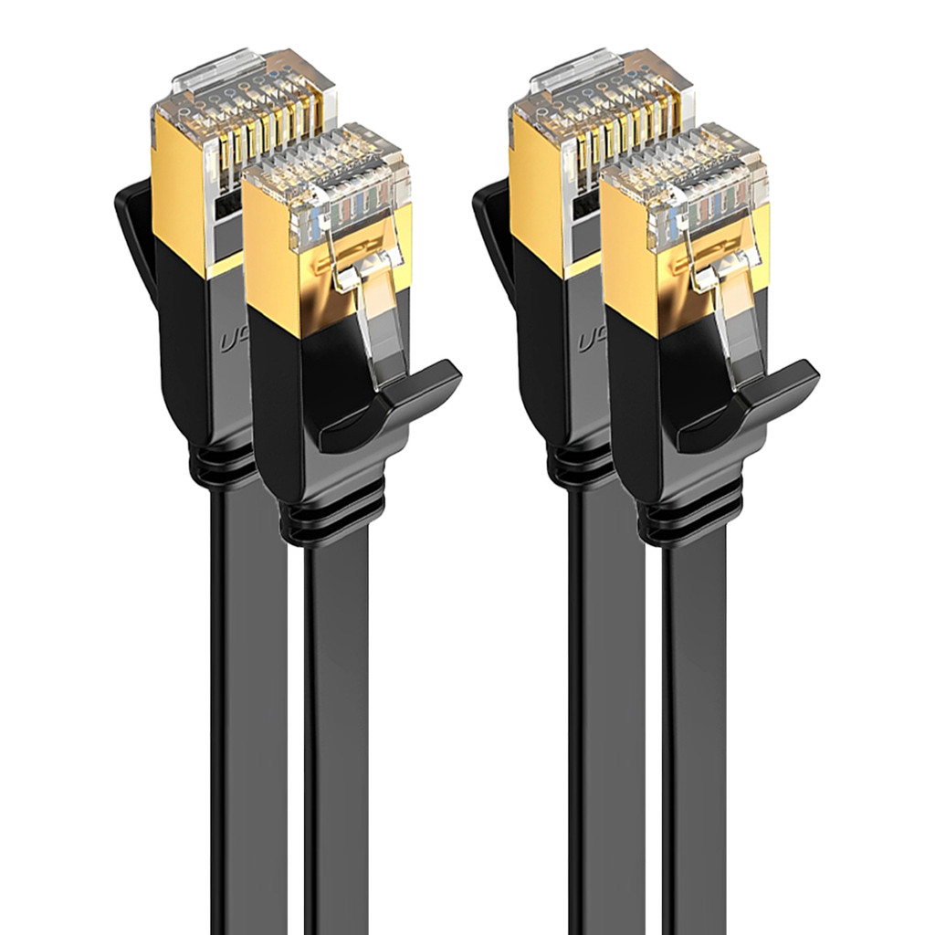 Cabo de Rede Ugreen Cabo Ethernet Rj45 Macho 50cm Preto 2 Unidades em Oferta na Shopee