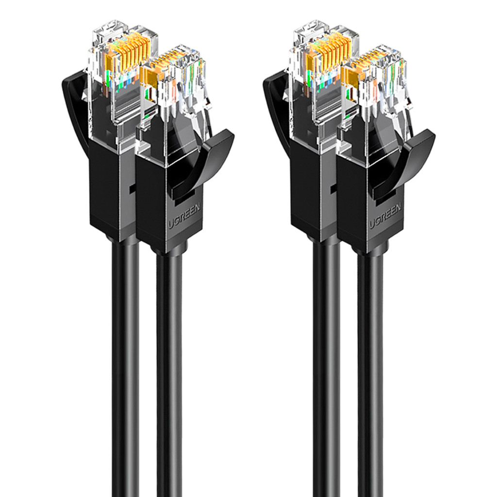 Ugreen Cabo de Rede Cat Utp 6 Cabo Rj45 1000Mbs Enthernet 1M 2 Unidades em Oferta na Shopee