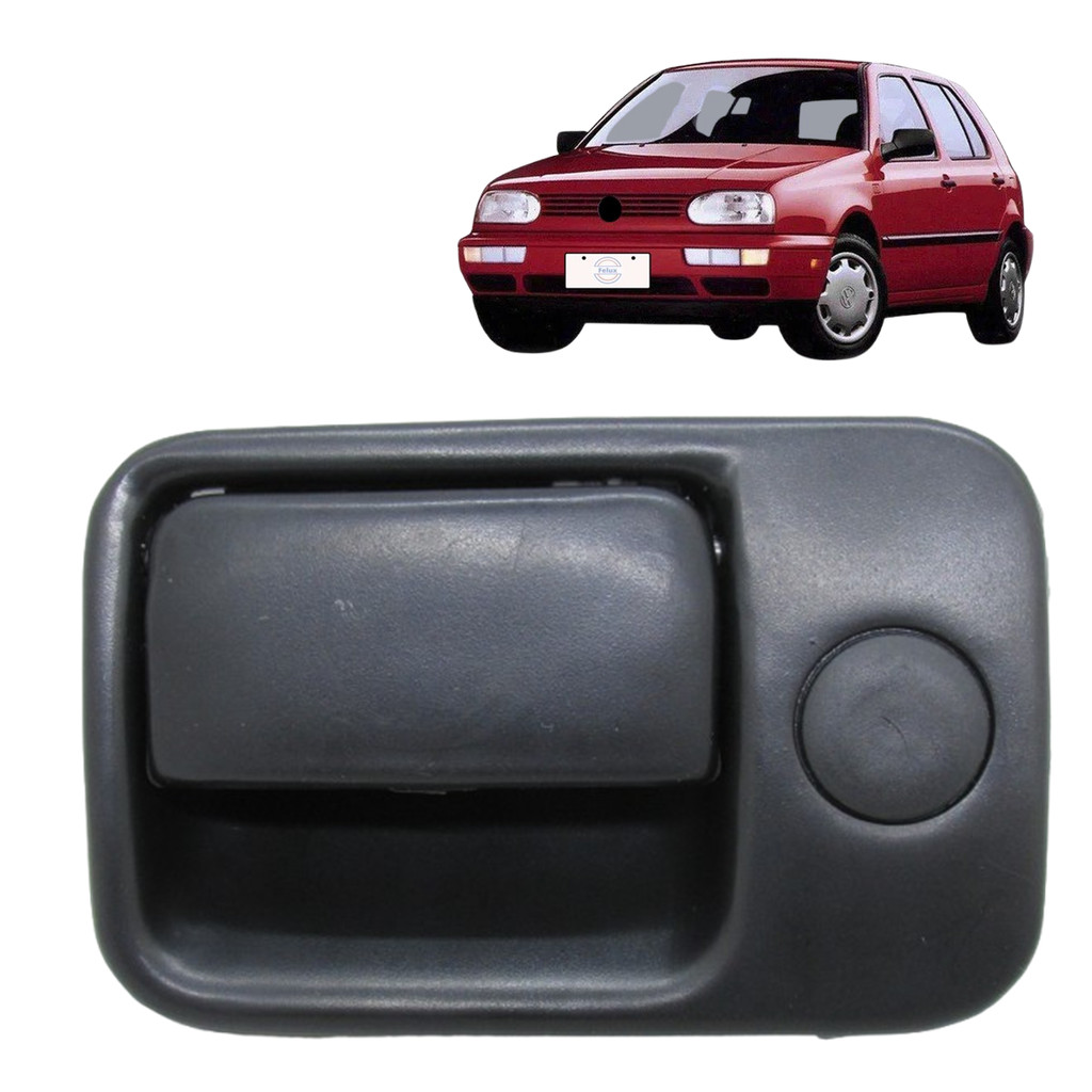 Fecho Puxador Tampa Porta-Luvas VW Golf MK3 1994-1998 Preto