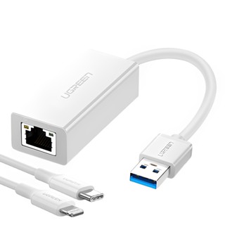 Adaptador Ethernet Rj45 Ugreen para Usb 3.0 20255 +Cabo iOS (K-4248-3673) em Oferta na Shopee