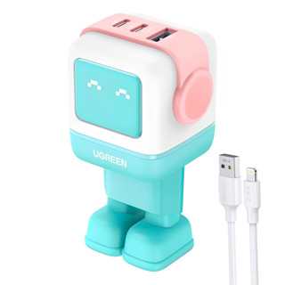 Carregador Usb Ugreen Usb-A/C 65W + Cabo Usb A/Lightning (K-7450-5888) em Oferta na Shopee