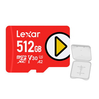 Cartão Memória Lexar Micro Sdxc 512GB Play 150Mbs +Case (K-2933-1698) em Oferta na Shopee