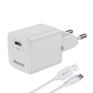 Huntkey 30W USB-C charger G30 Pro (K-9337-5888) em Oferta na Shopee