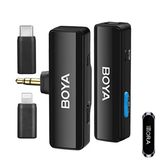 Microfone Lapela Boya Boyalink A1 + Suporte P/Smartphone (K-6191-5880) em Oferta na Shopee