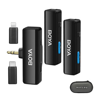 Microfone Lapela Boya Boyalink A2 + Estojo Bag Fone Ouvido (K-6151-2513) em Oferta na Shopee