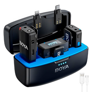 Sistema Microfone Lapela BoyaMic + Cabo Usb 2.0 A/C Branco (K-7055-5863) em Oferta na Shopee
