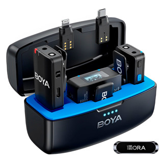 Sistema Microfone Lapela BoyaMic + Suporte p/Smartphone (K-7055-5880) em Oferta na Shopee