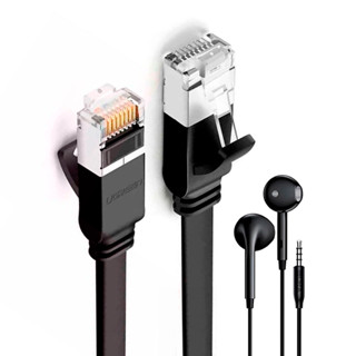 Ugreen Cabo de Rede Rj45 Cat6 Utp Macho 1 M + Fone Ouvido (K-6648-5886) em Oferta na Shopee