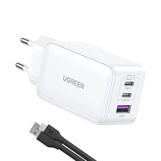 Ugreen Nexode Usb A+Usb C 65W Carregador Rápido GaN +Cabo (K-4882-5887) em Oferta na Shopee