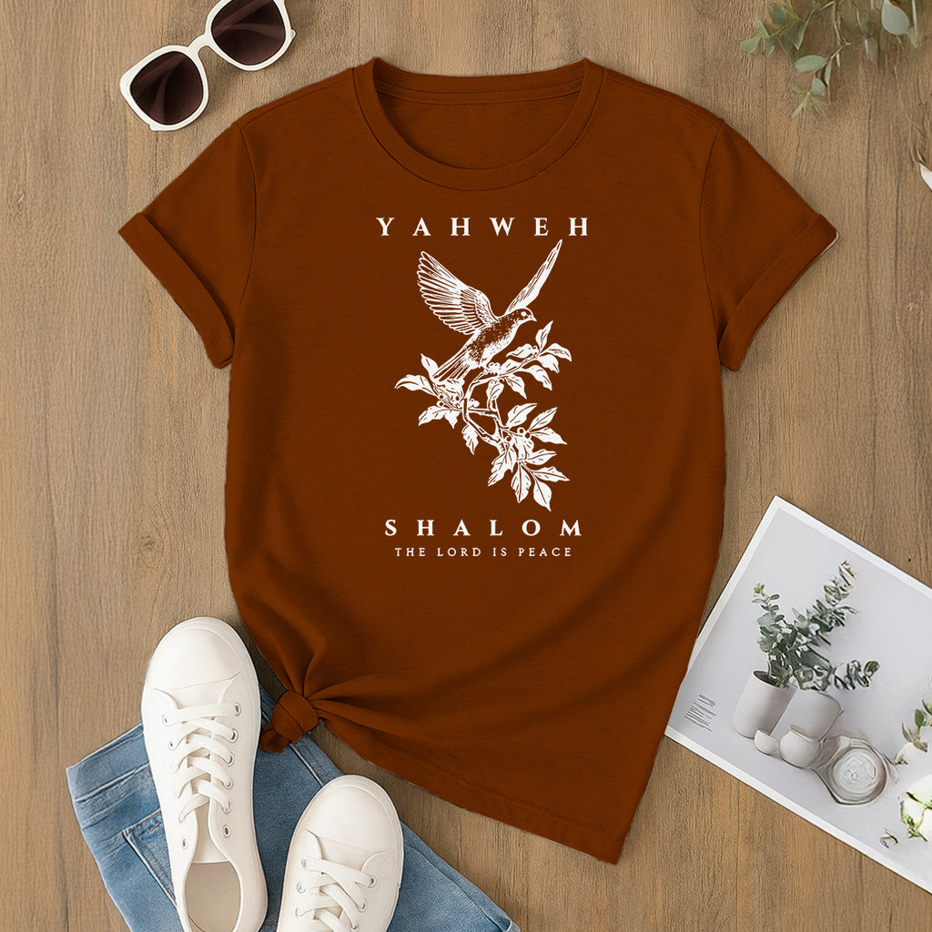 Camiseta  Yahweh Estampada Religiosa Cristã Evangelica Confortável