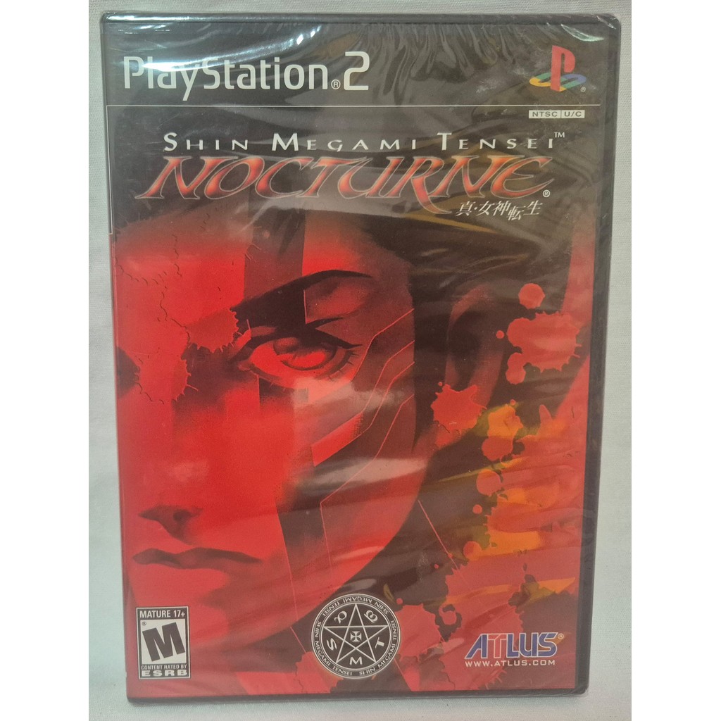 Shin Megami Tensei: Nocturne Original Lacrado PS2