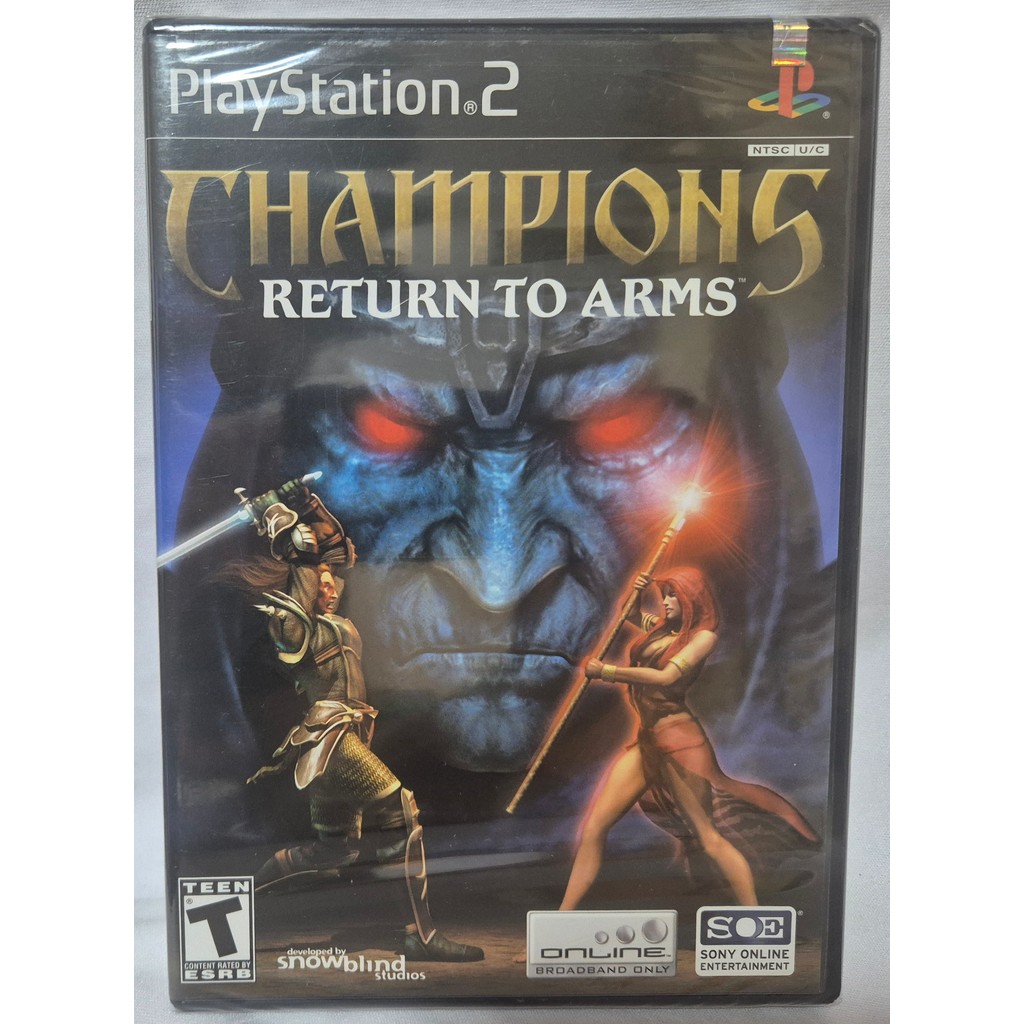 Champions Return to Arms Original Lacrado - PS2