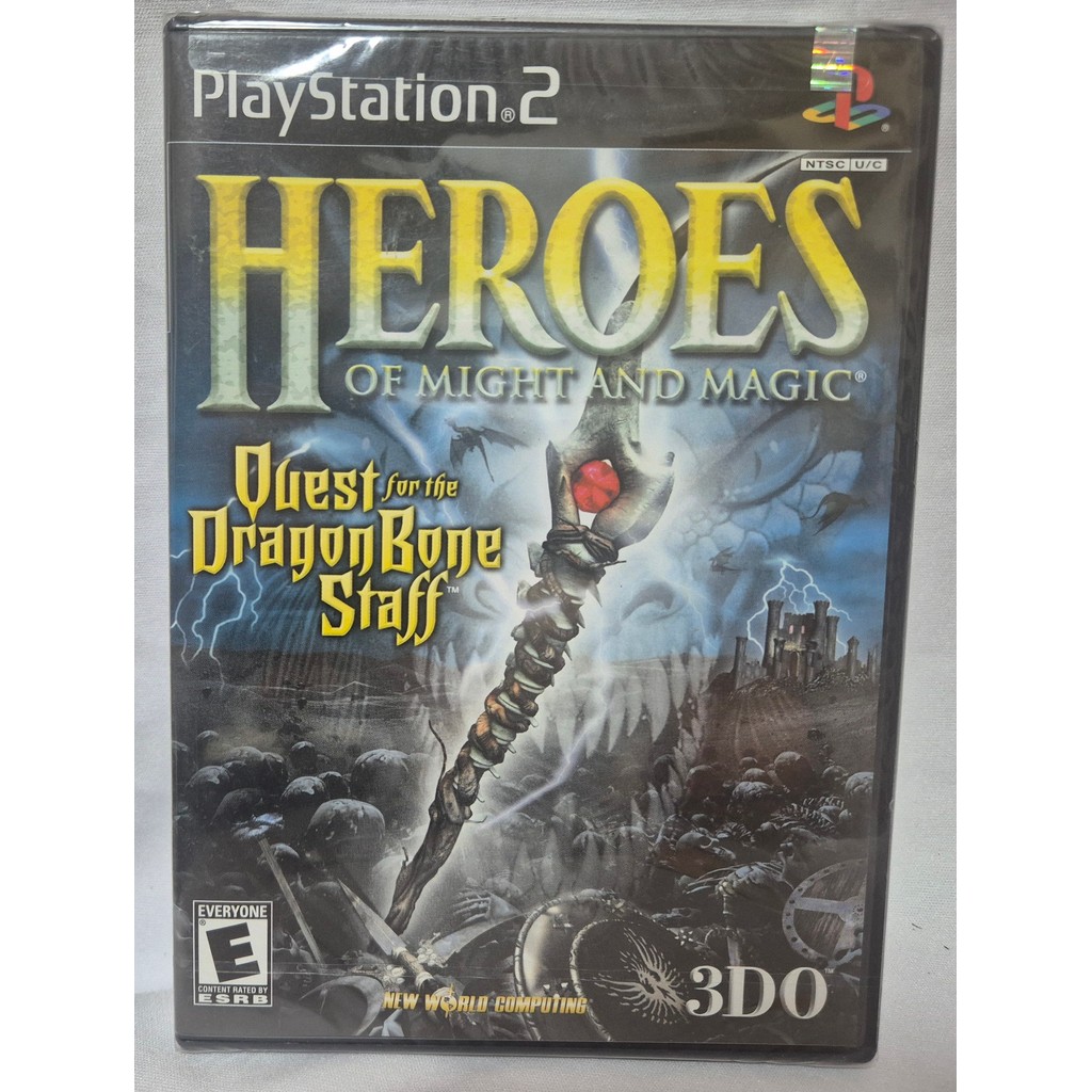 Heroes of Might and Magic Original Lacrado - PS2
