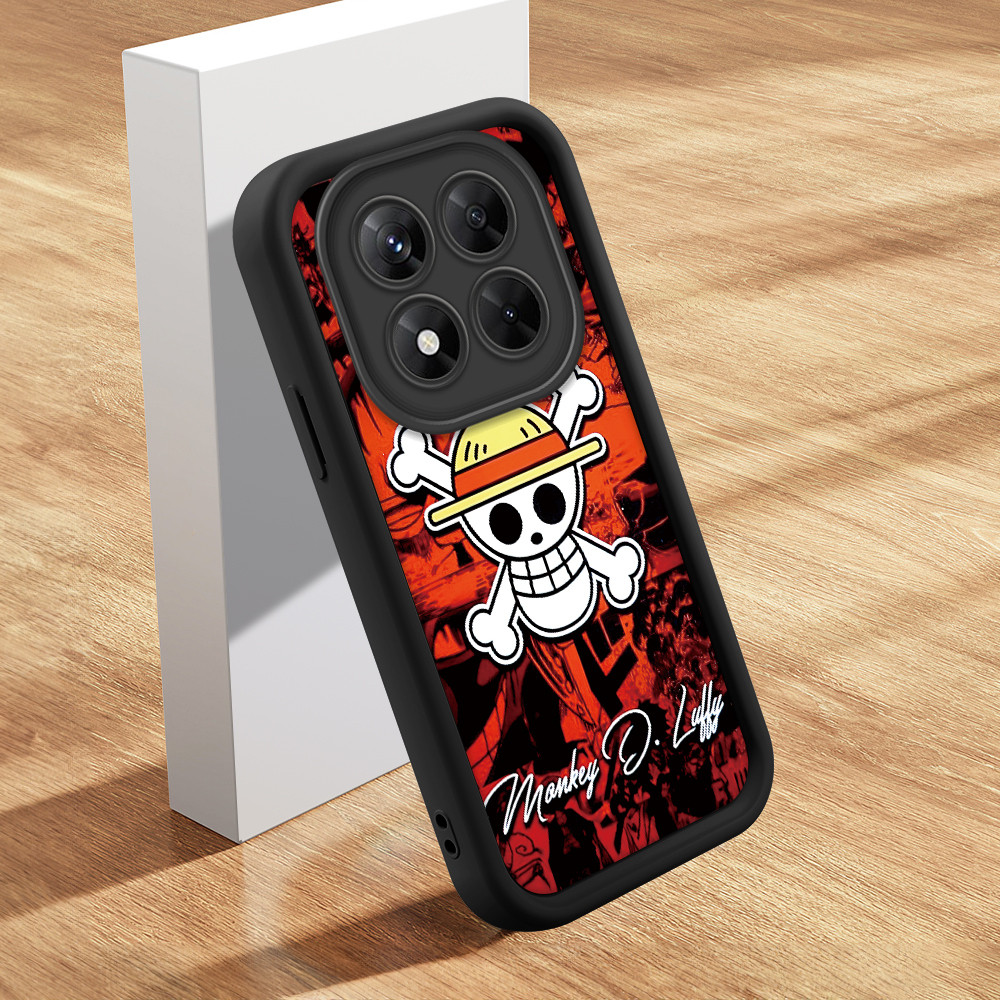 Capinha Para Xiaomi Redmi Note 14 Pro Poco X7 5G Case Normal Capa De Celular Preto Macio Silicone 5147 TYB em Oferta na Shopee