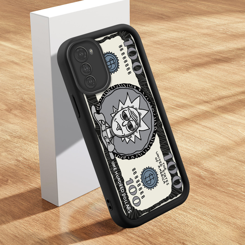 Capinha Para Motorola Moto E32 Case Normal Capa De Celular Preto Macio Silicone 5299 TYB