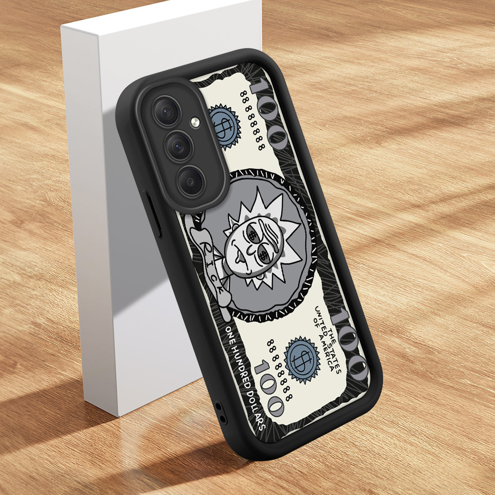 Capinha Para Samsung Galaxy M54 5G Case Normal Capa De Celular Preto Macio Silicone 5299 TYB