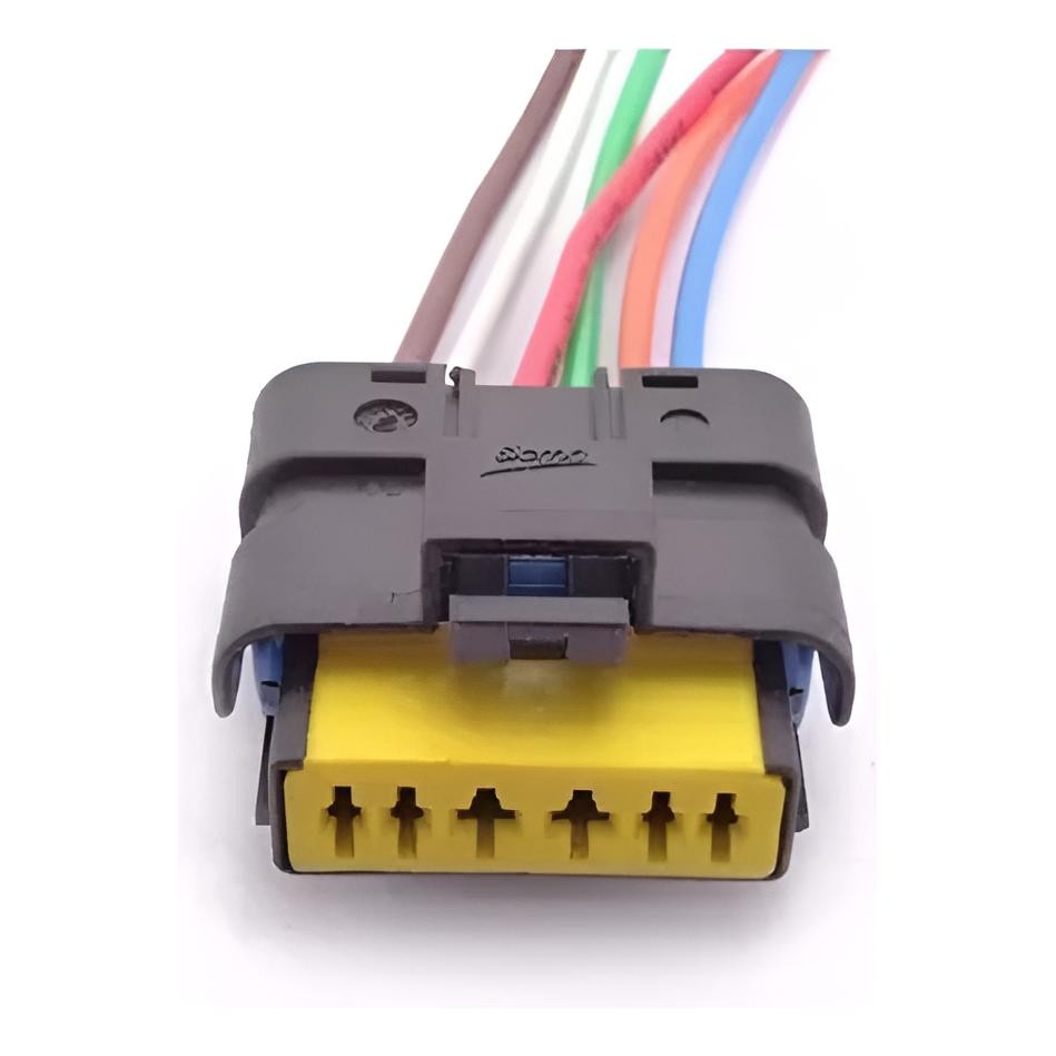 Plug Chicote Conector Bobina Ignição Peugeot 307 Citroen C4 Pallas 2.0 6 Vias
