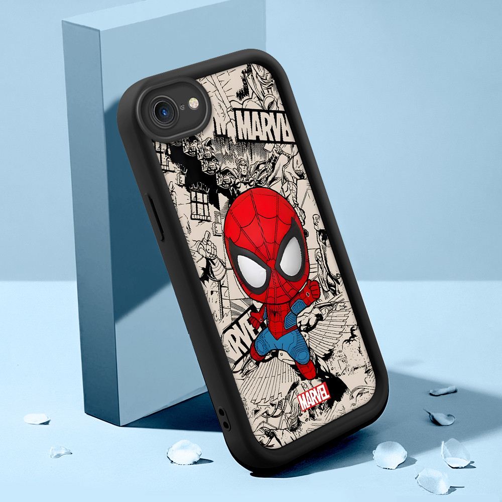 Capinha Para iPhone 7 8 SE 2020 2022 Case Normal Capa De Celular Preto Macio Sil