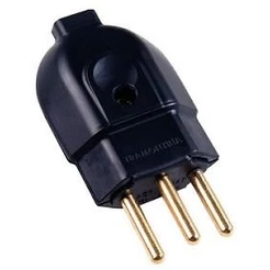 Plug Macho 2P+T 20A - 57403/007 Preto Tramontina