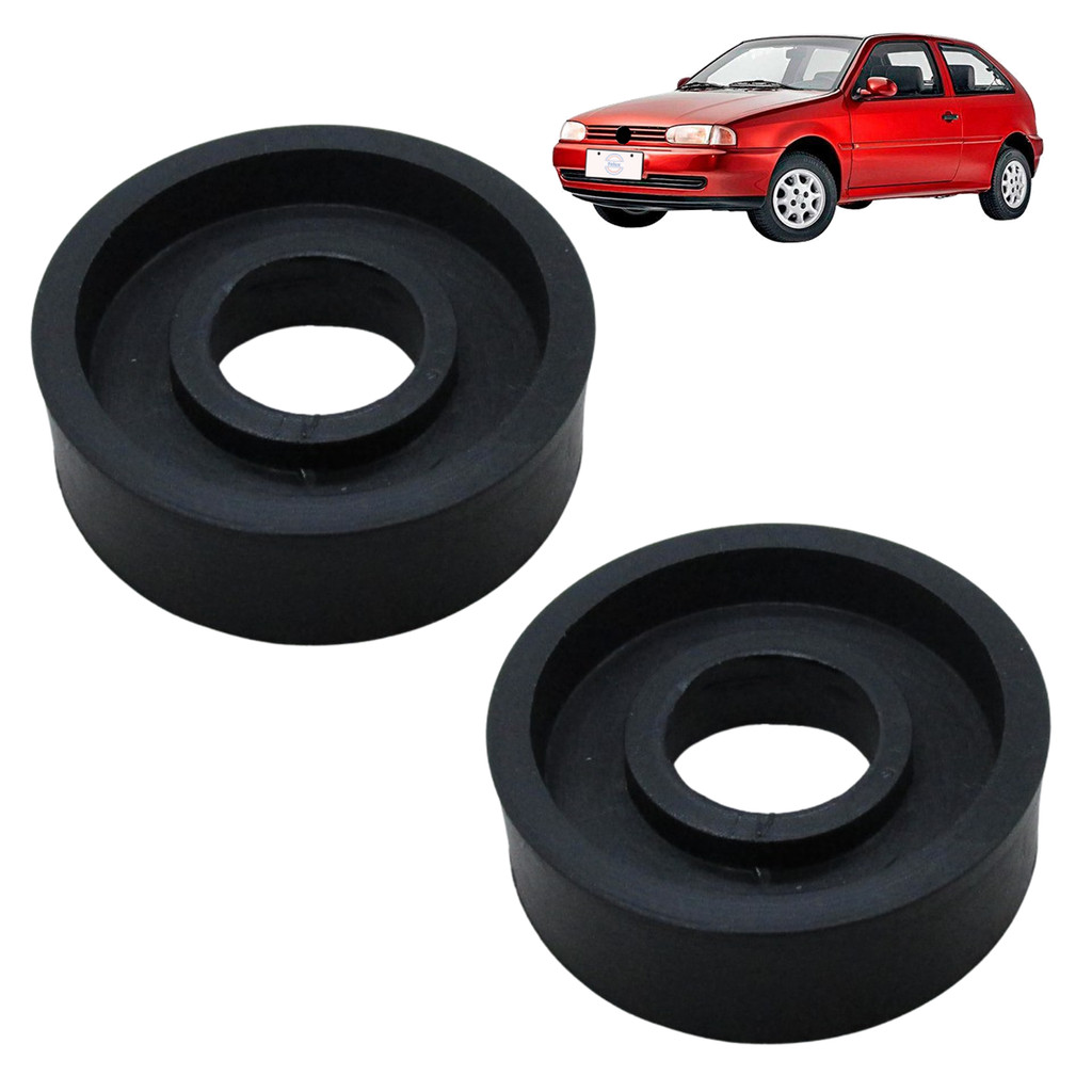 Par Molduras Espelho da Manivela do vidro Gol Bola G2 Preta em Oferta na Shopee