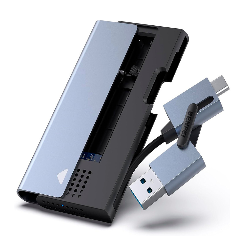 Case Ssd M.2 NVMe Sata Benfei Usb-C 10Gbps Cabo Oculto