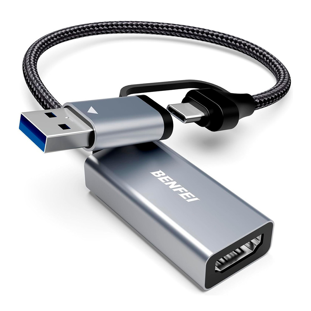 Benfei Placa De Captura 1080P 60FPS Full HD Vídeo Áudio em Oferta na Shopee