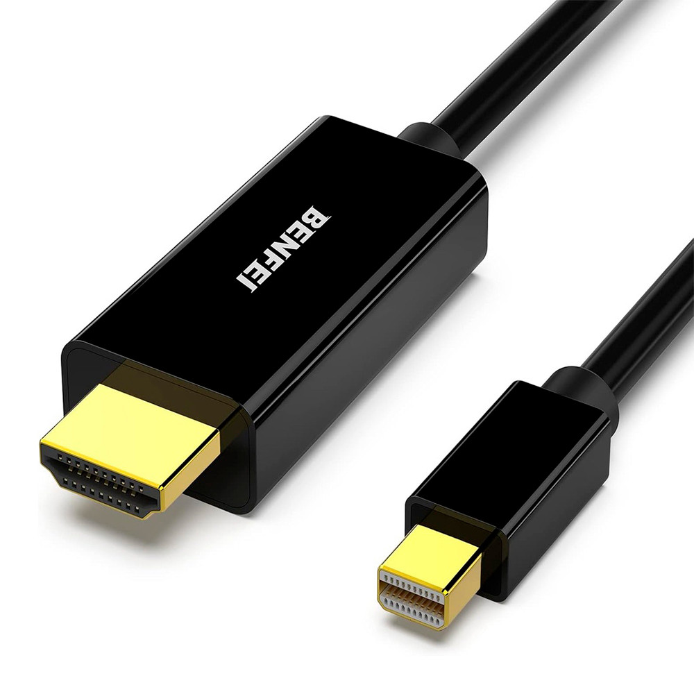 Cabo Mini DisplayPort Para HDMI 4K 1,8M Benfei MacBook em Oferta na Shopee