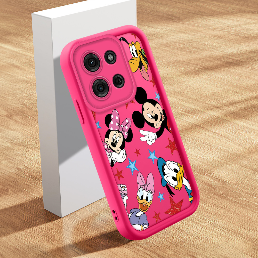 Capa Para Motorola Moto G75 5G Macia Silicone Rose Verde Capinha Do Telefone Criativa TY 1800 em Oferta na Shopee