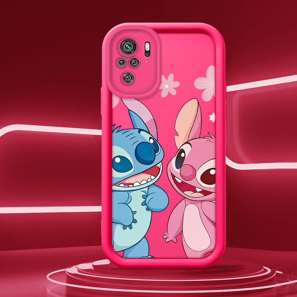 Capa Para Xiaomi Redmi Note 10 10S Poco M5S Macia Silicone Rose Verde Capinha Do Telefone Criativa TY 1827 em Oferta na Shopee