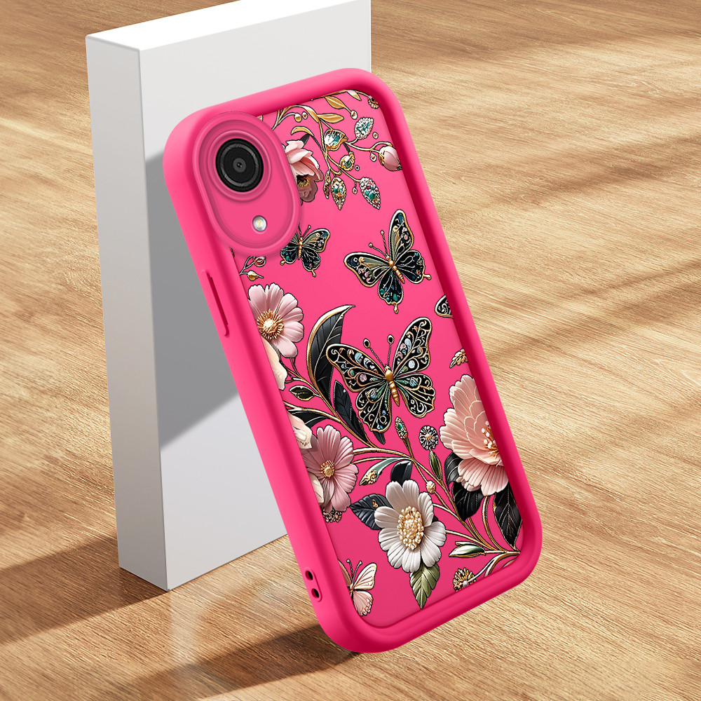 Capa Para Samsung Galaxy A03 Core Macia Silicone Rose Verde Capinha Do Telefone Criativa TY 1994 em Oferta na Shopee