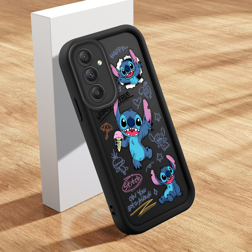 Capinha Para Samsung Galaxy A54 5G Capa De Celular Macia Silicone Protetora Preta Case BTY 5619 em Oferta na Shopee