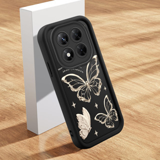 Capinha Para Xiaomi Redmi Note 14 Pro Poco X7 5G Capa De Celular Macia Silicone Protetora Preta Case BTY 5688 em Oferta na Shopee