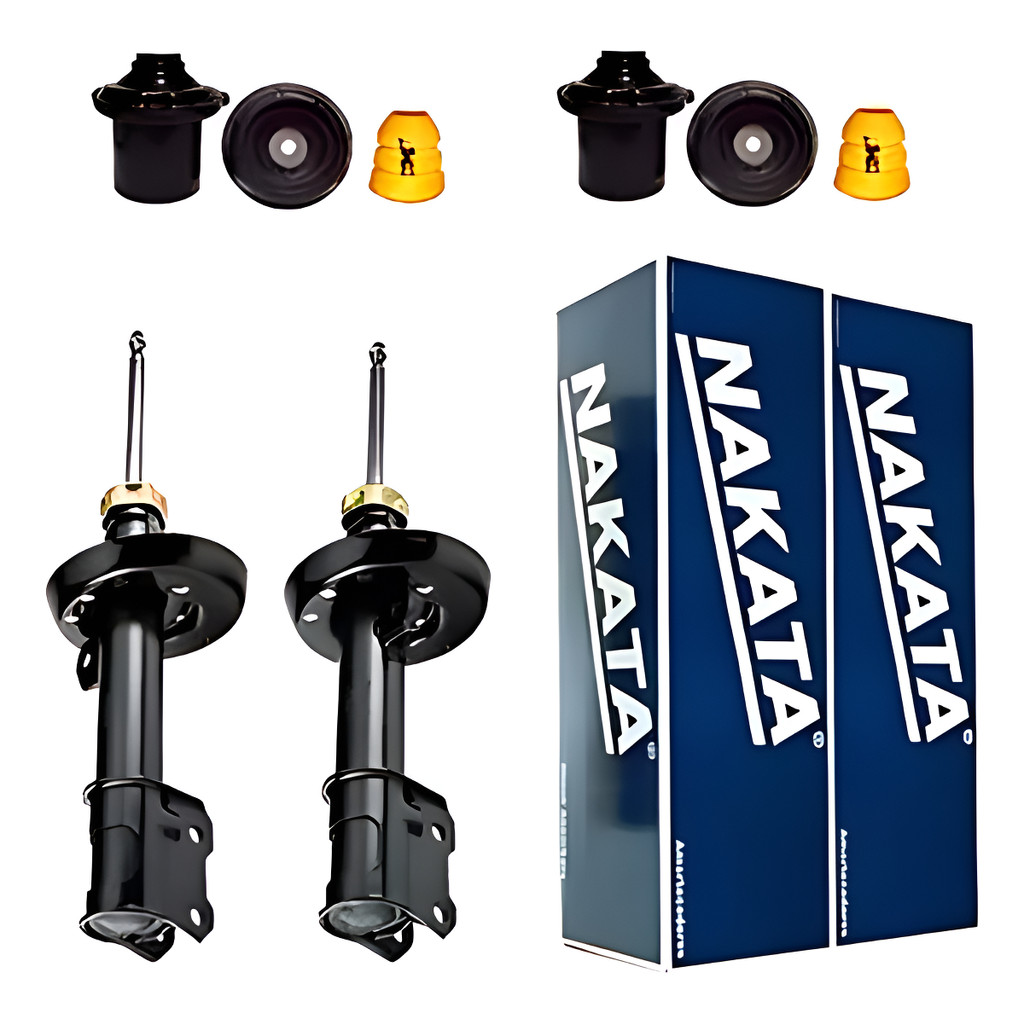 2 Amortecedores Nakata + Kit Dianteiro Gm Astra 1998/2012