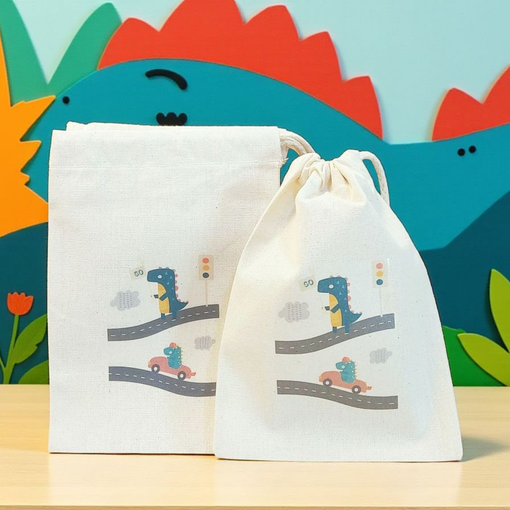 10+ Saquinho Surpresa Dinossauro Videogame - Lembrancinha Personalizada de Aniversário Infantil