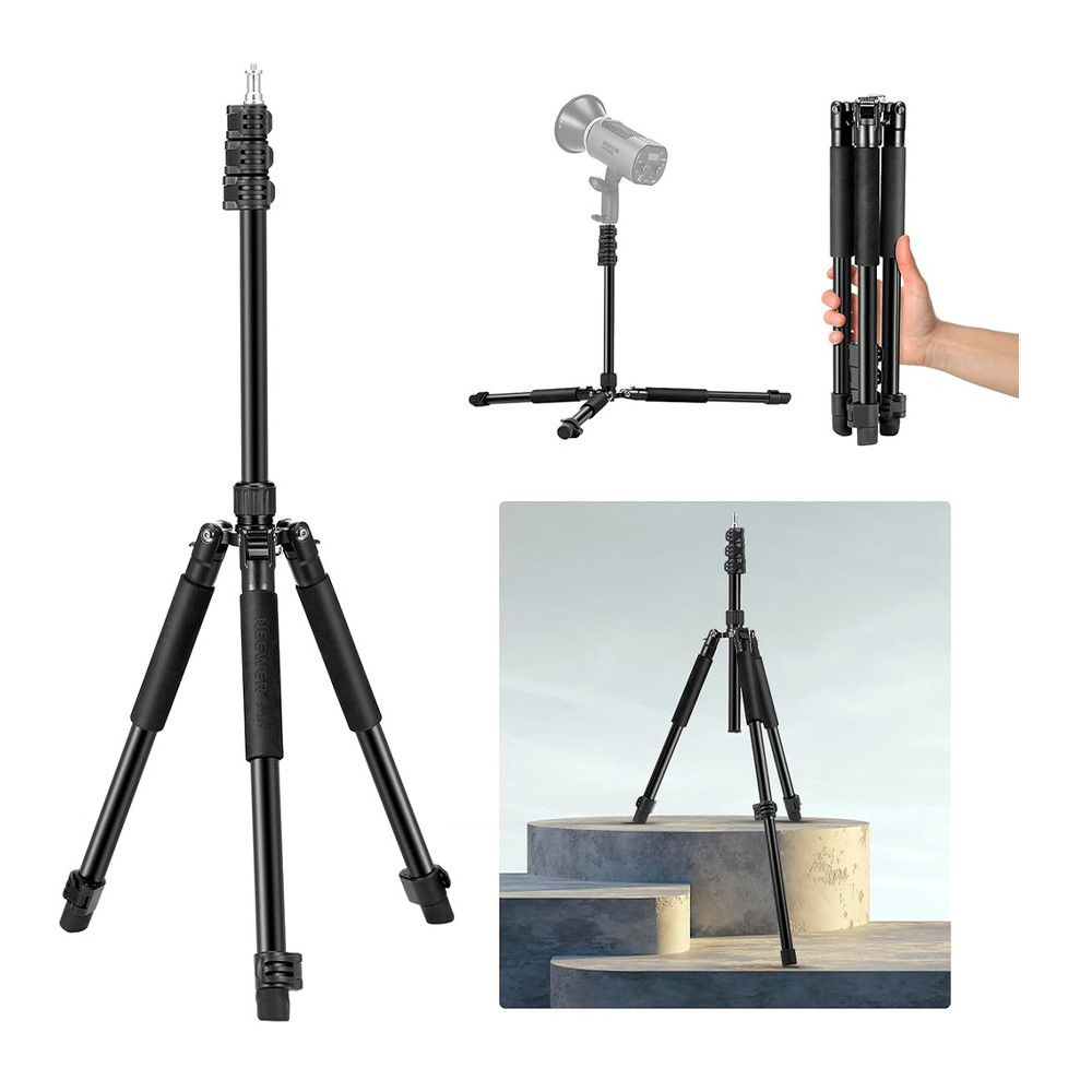 Neewer Tripé De Iluminação Reversível 47-195cm Alumínio