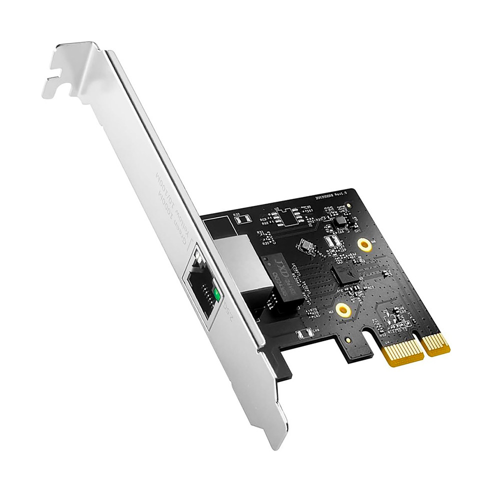 Adaptador Placa Rede Cudy Pe25 Pci-e 2.5gbps p/Pc Gamer em Oferta na Shopee