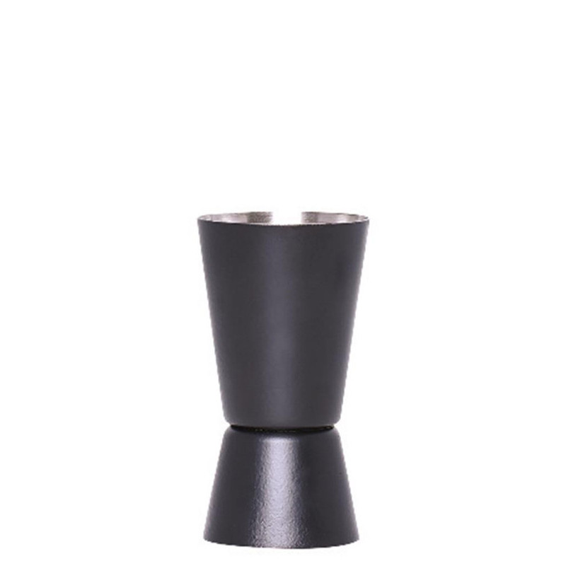 DOSADOR DUPLO INOX BLACK 50 ML / 25 ML
