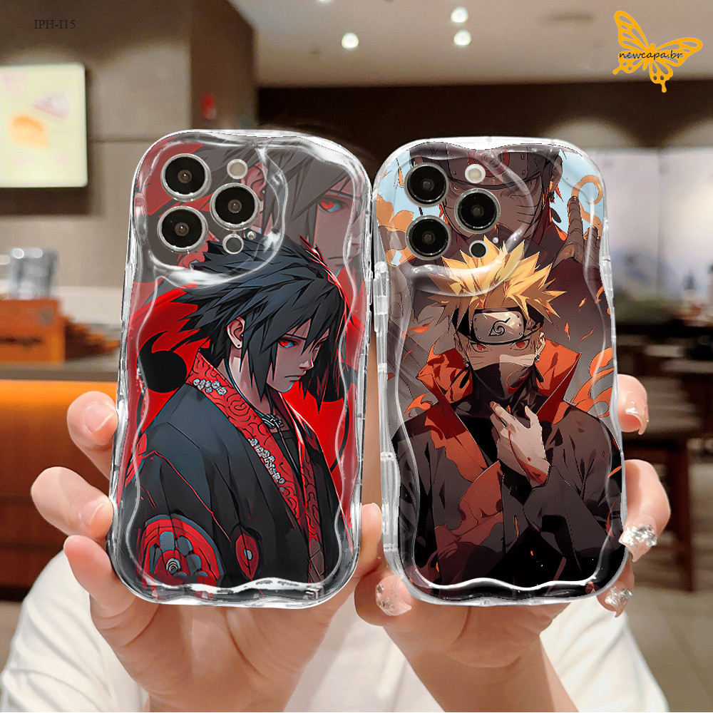 Capinha Para iPhone 15 14 13 12 11 8 7 XR SE Pro Max Plus Capa De Cream Wave Case NYW 3113 em Oferta na Shopee