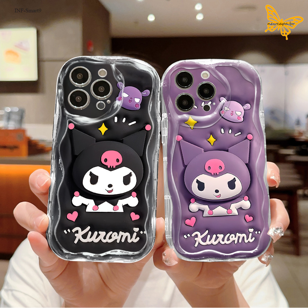Capinha Para Infinix Smart 9 8 Pro Capa De Cream Wave Case NYW 3112