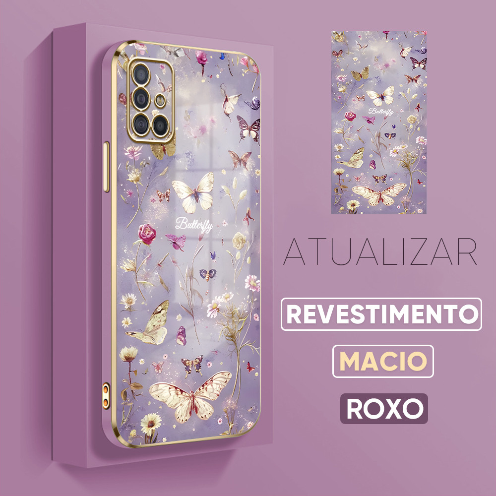 Capinha Para Samsung Galaxy A51 Capa Macia Celular De 1764 DD