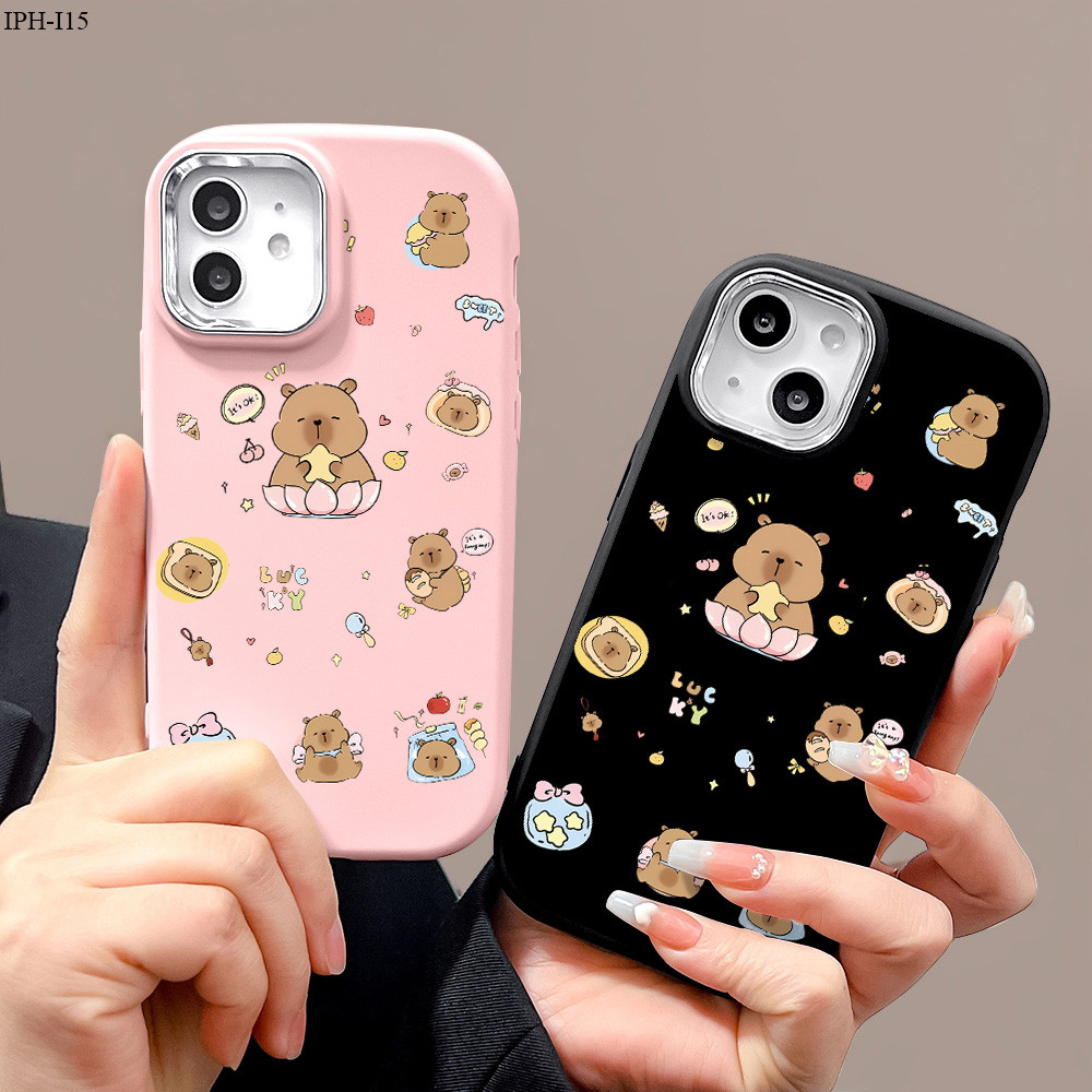 Capinha Para iPhone 15 14 13 12 11 8 7 X XS XR Pro Plus Max SE Capa De Celular Silicone Macio Rosa 1127 PD em Oferta na Shopee